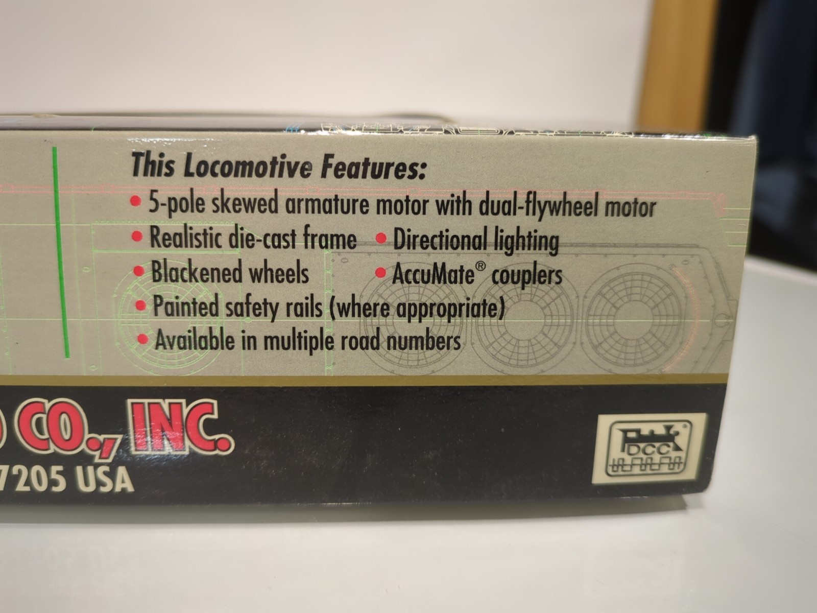 Atlas Master 9213 HO DCC Atlantic Coast Line EMD SD35 Diesel Locomotive ACL 1001