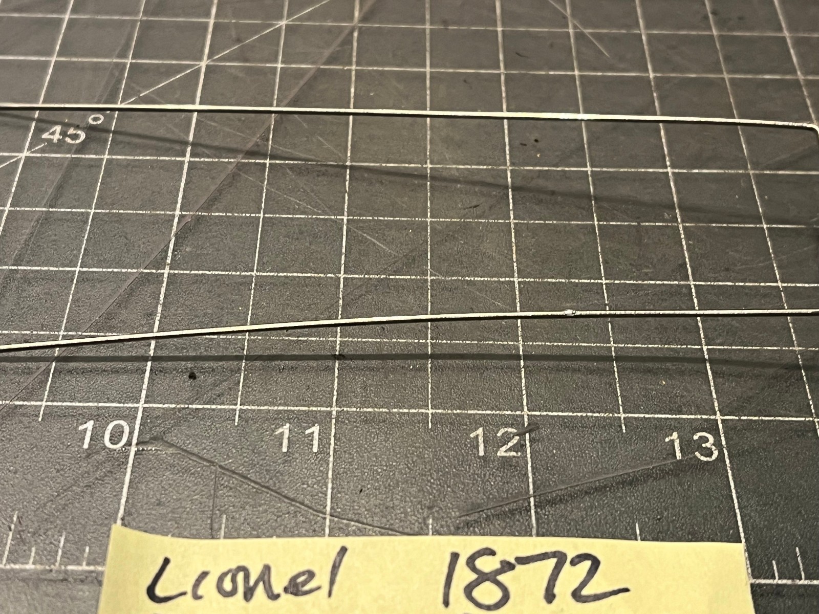 Lionel O Train The General 1872 Locomotive BOILER METAL WIRE HANDRAIL PART LOT F
