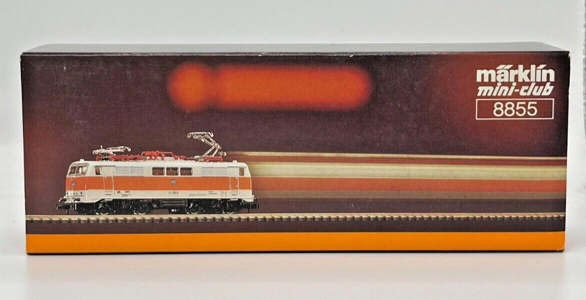 Z Scale Marklin Mini-Club 8841 BR 111 Eletric Locomotive Original Box