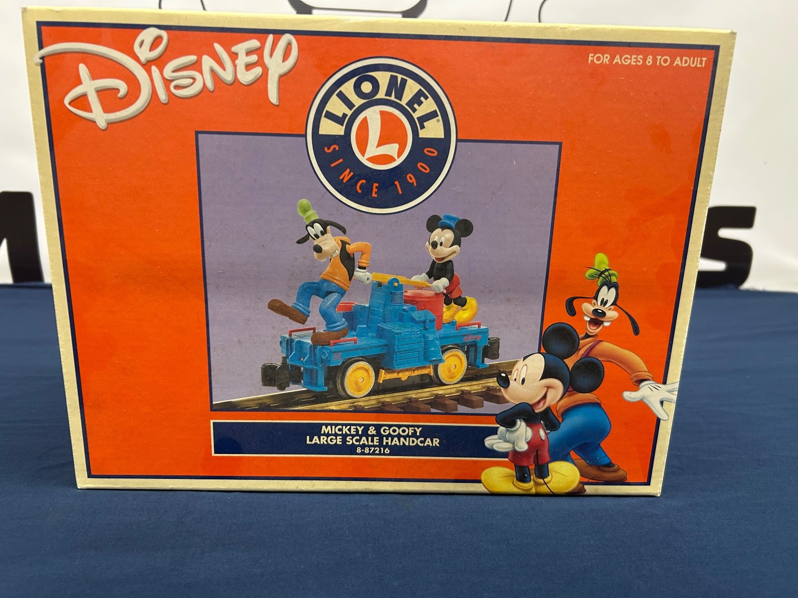 Lionel G Scale Disney Mickey & Goofy Handcar 8-87216