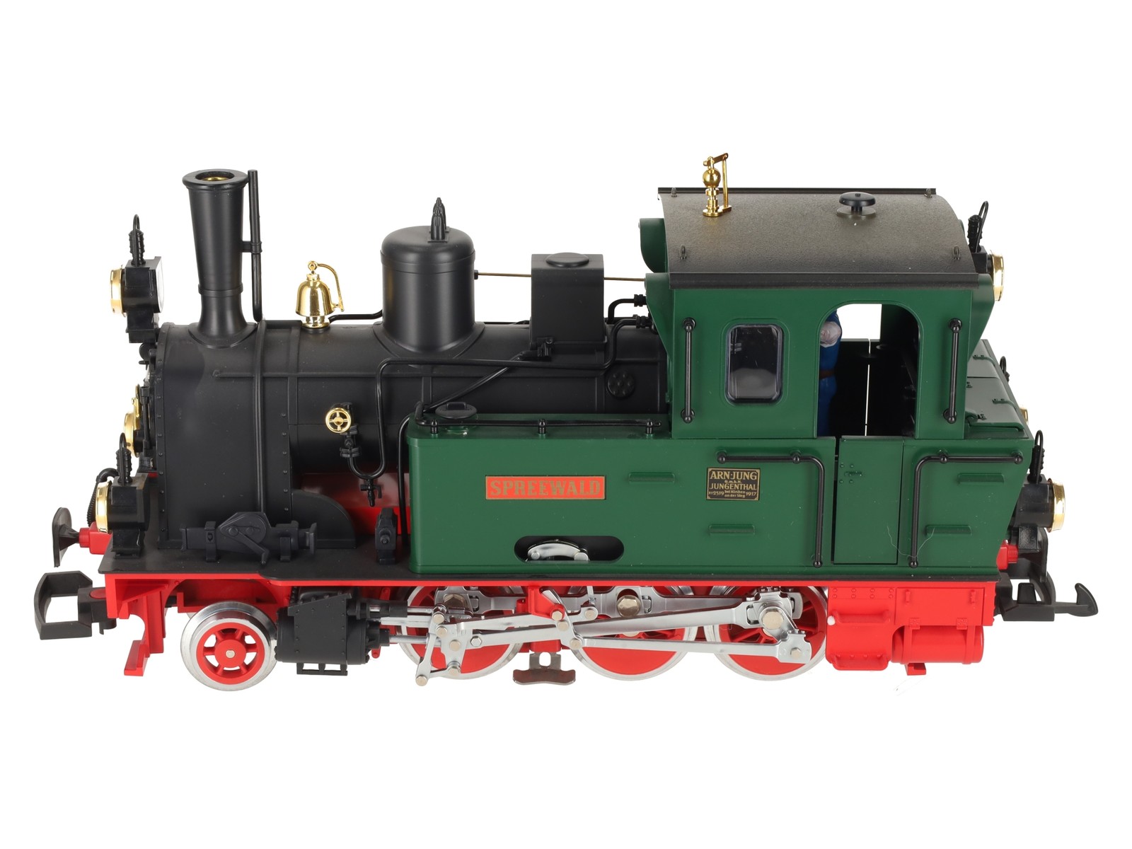 LGB 2074 G Scale 2-6-0 Spreewald Steam Locomotive EX/Box