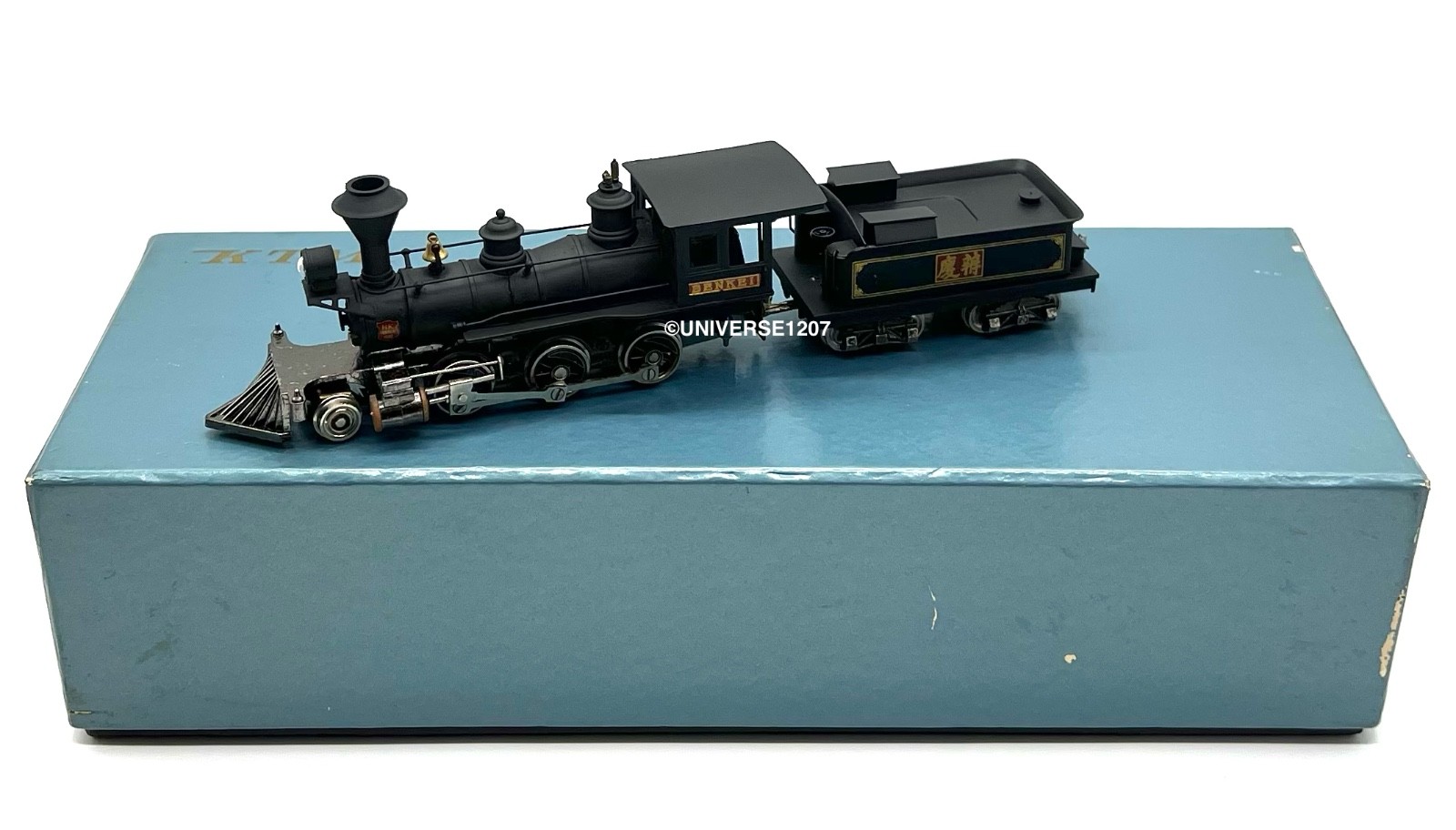 HO KTM H.K. Porter JGR 7100 2-6-0 Steam Locomotive RTR H0 Vintage Brass Model