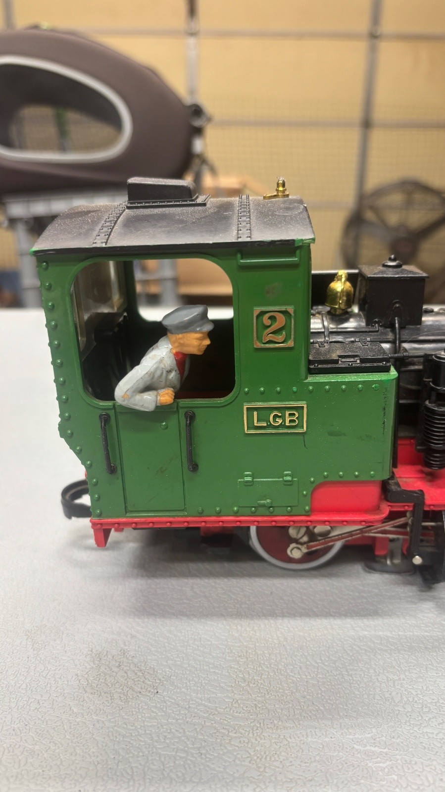LGB Stainz G Scale 0-4-0 Steam Locomotive No.2 Green Black Red 2774