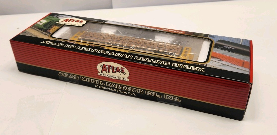 Atlas HO ##1608-2-GSC PULPWOOD FLAT FRISCO #4310 SEALED NOS B83