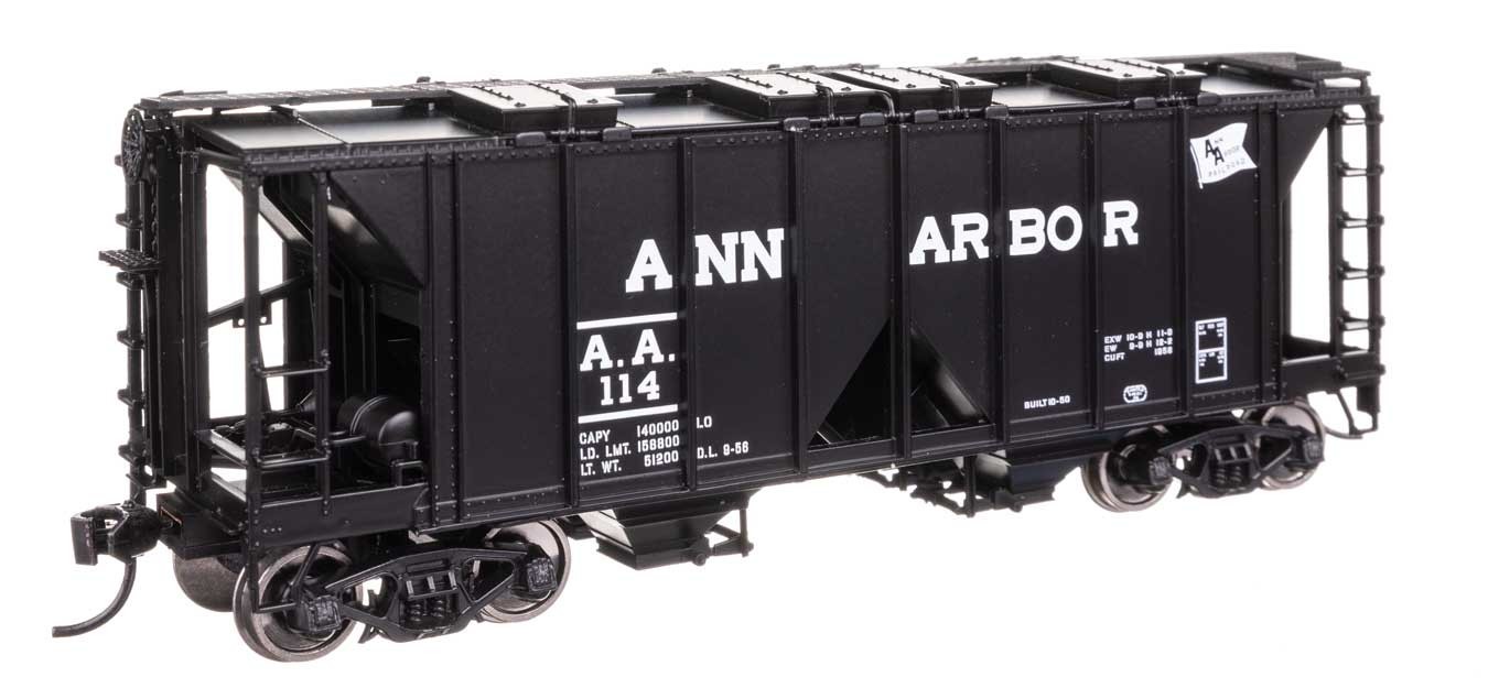 49702 Walthers HO ACF 1958 Cu Ft Covered Hopper Ann Arbor #96