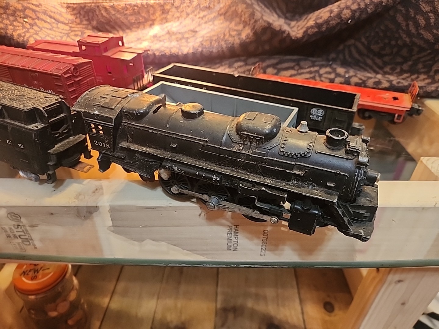 LIONEL Post War 2018 2-6-4 Engine 1956-61 7 Piece Set For Parts Or Repair Look