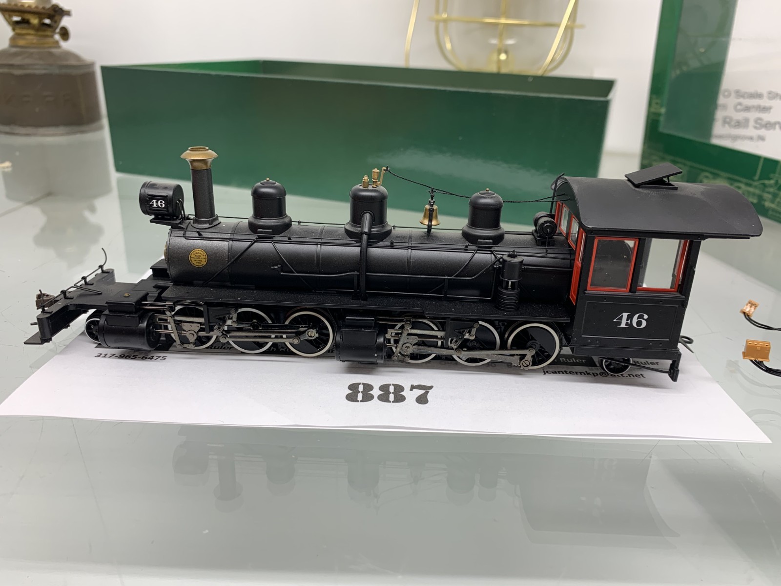 887 Spectrum Bachmann Colorado Mining Co. 2-6-6-2 w/Tender On30 Scale 1:48 DCC