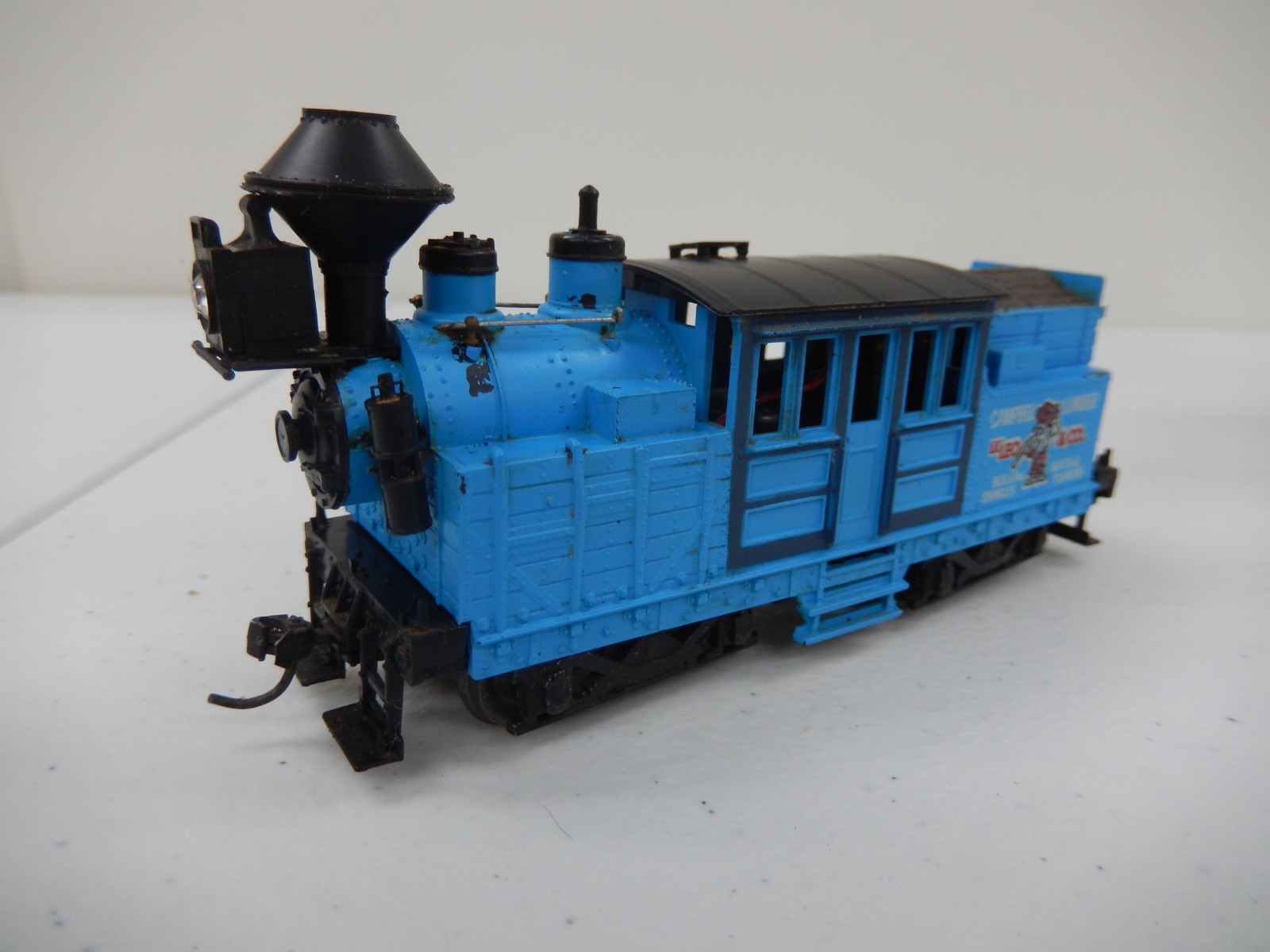 MDC Roadhouse Mythical Empires Climax 2787 Campbell Lumber + 4 Kadee Log Cars