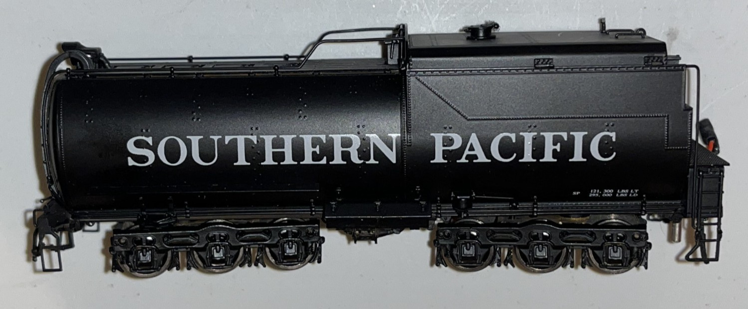 Sunset Models HO Southern Pacific 160-C-4 Tender ONLY w/ 6 wheel trucks – #3727