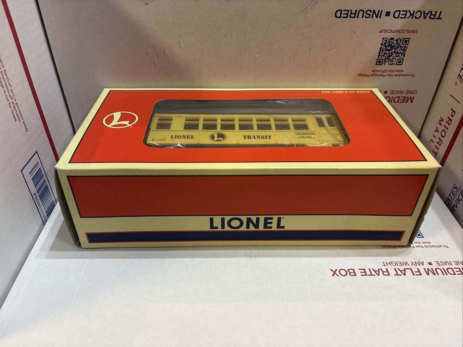 Lionel O Gauge 6-18431 Lionel Transit Trolley Car NIB New