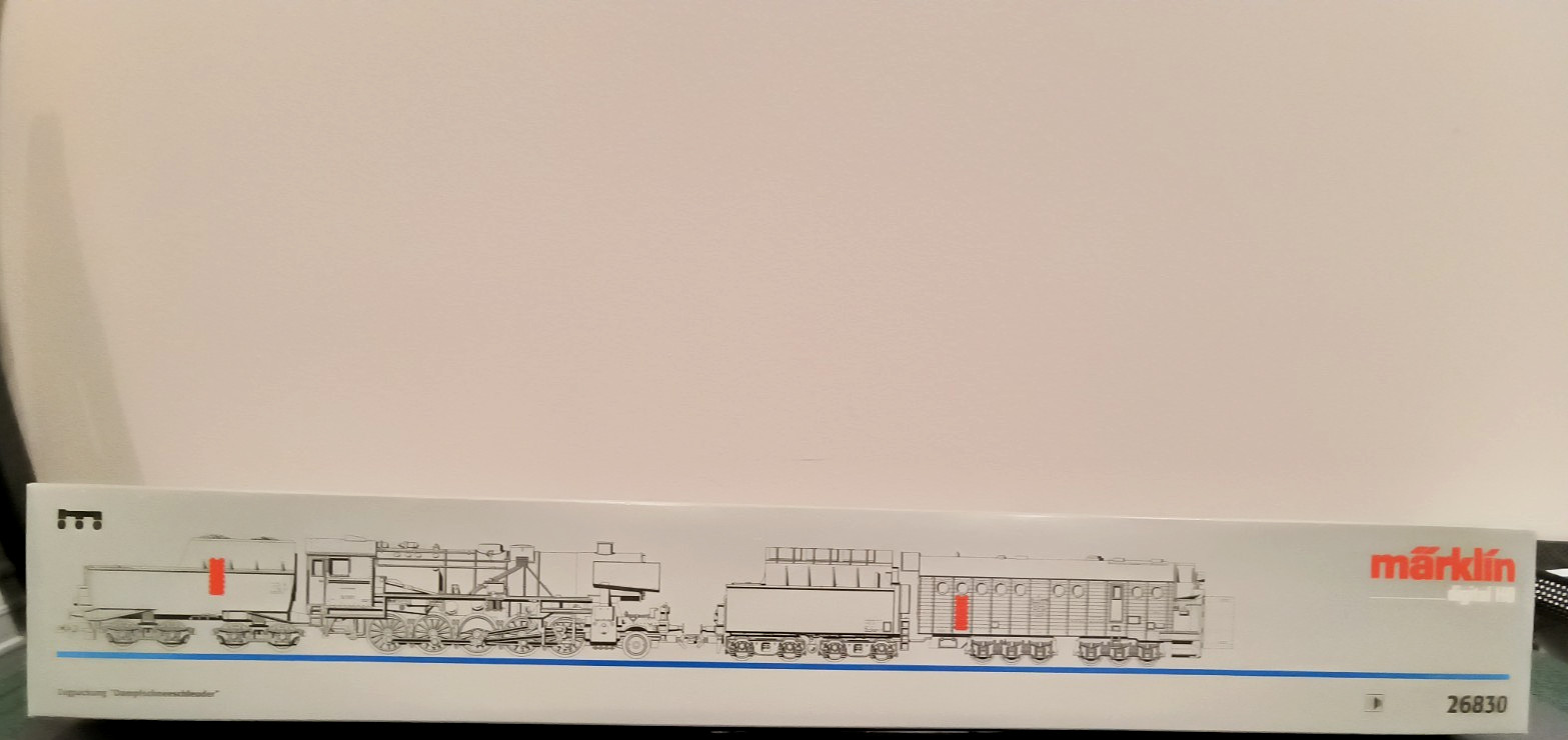 MARKLIN HO 26830 BR 52 DB SNOW CLEARING TRAIN/ROTARY ROTARY/SNOWPLOW NEW