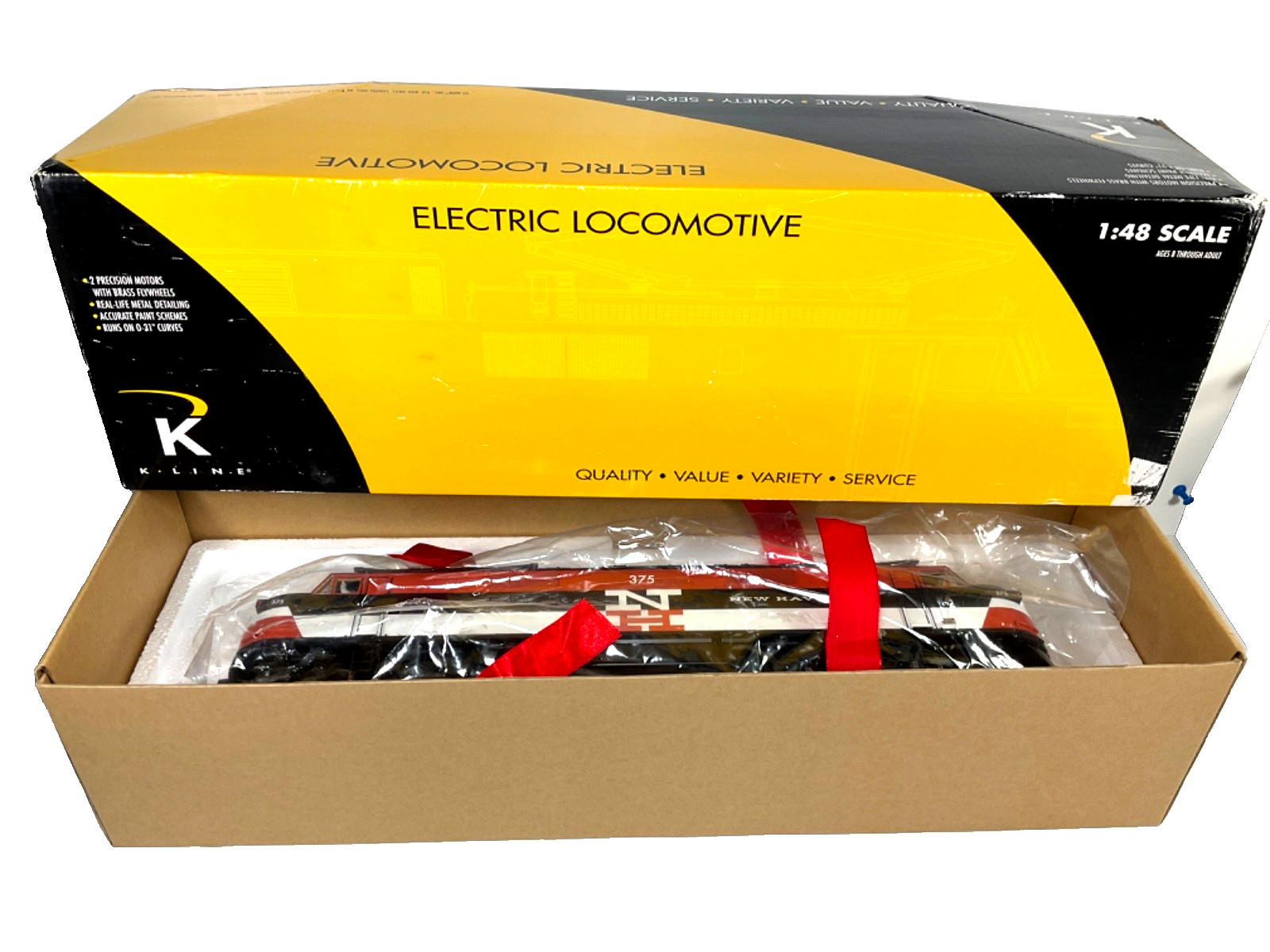 K-Line K2749-0375CV, NH EP-5 Electric Locomotive, 1:48, #375, w/Shipping box