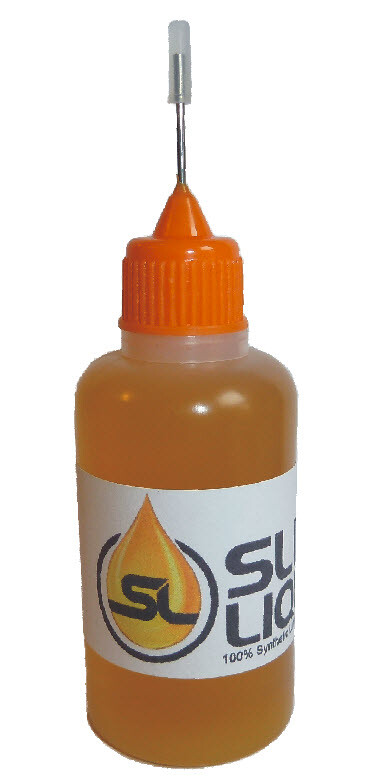 Slick Liquid Lube Bearings 100% Synthetic oil for LIMA or any model RR Con-Cor