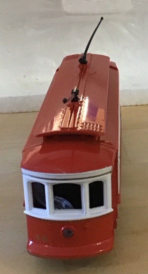 Bachmann HO No. 1310 Market Street Brill Trolley Lighted In Box With Liner LN