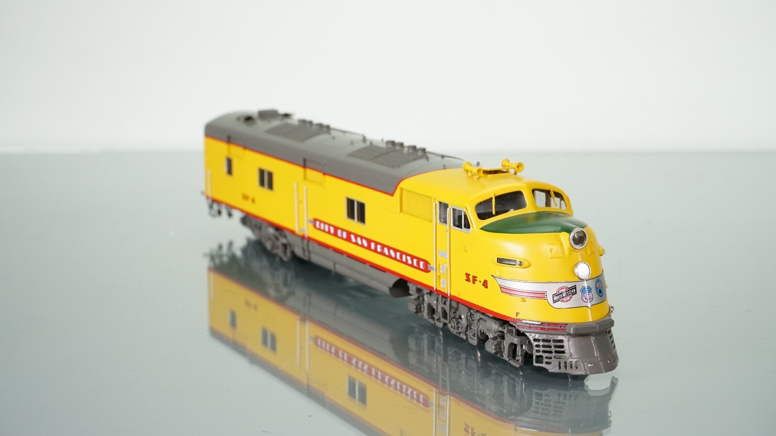 Challenger Imports Brass E6A/E6B/E6A Union Pacific City of San Francisco HO