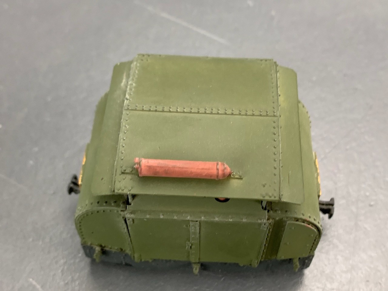 1:43 On2 Wrightlines Armoured Simplex 40HP Locomotive #2205 O3261