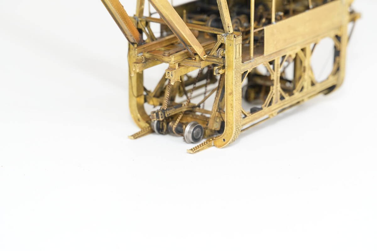 Overland Models McGiffert Log Loader 1985 HO Gauge Brass Unpainted 083