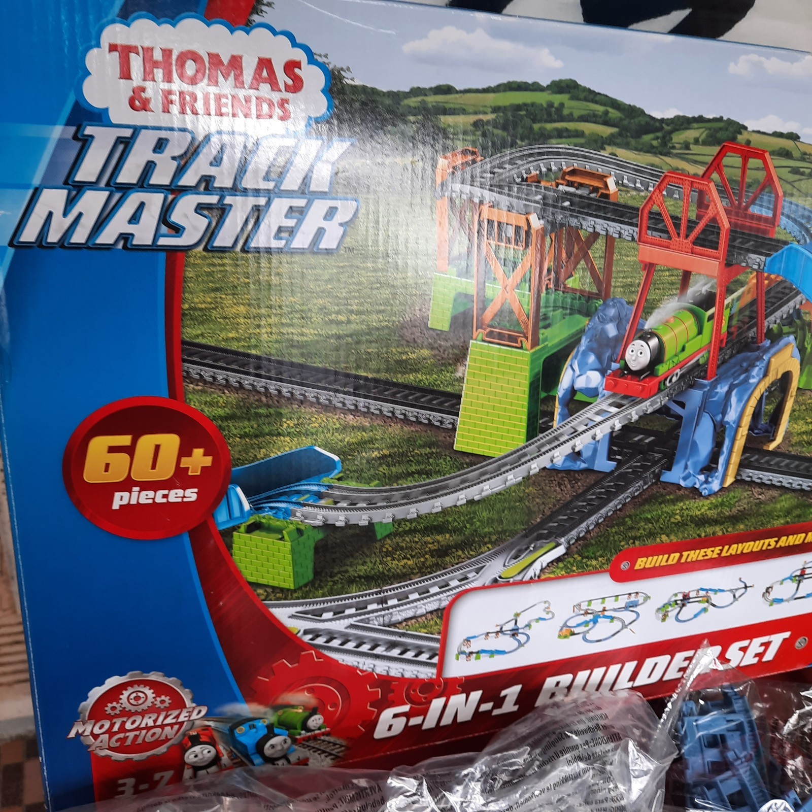 2018 Mattel Thomas & Friends TrackMaster Retired Percy Builder Box Set GBN45