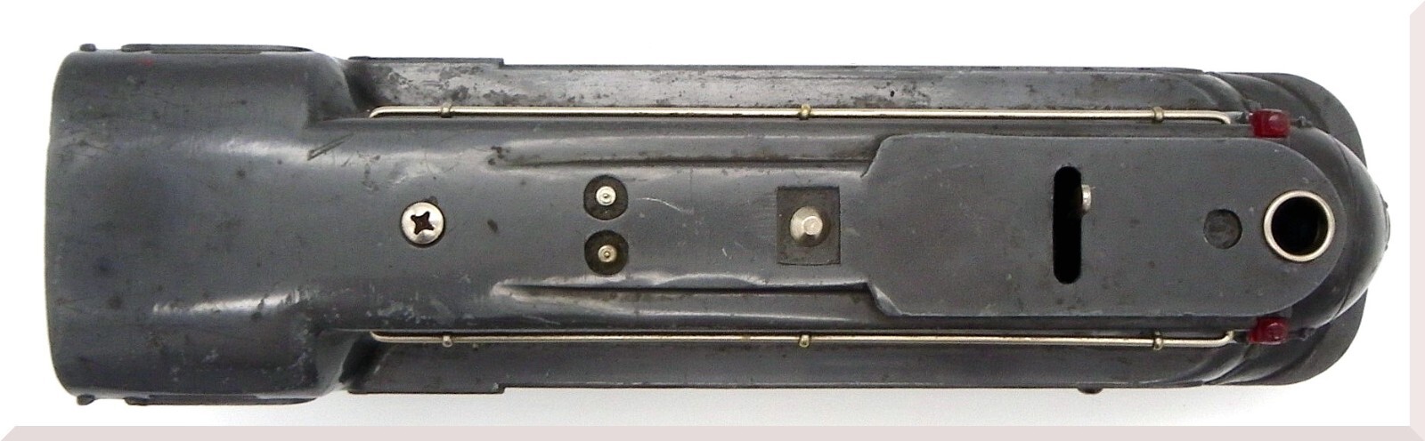 Lionel Lines 1668-E Torpedo Steam Locomotive O Gauge Steel Grey As Is