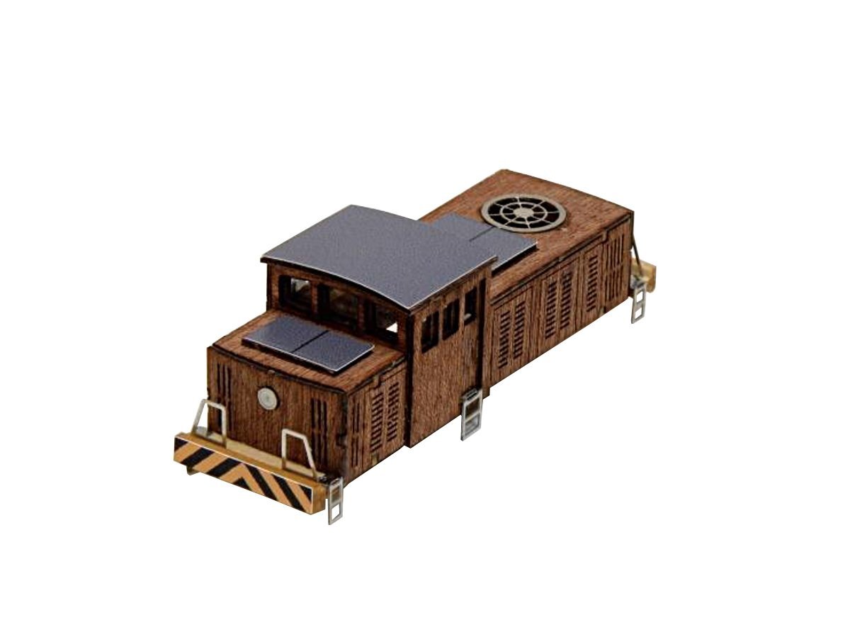 N gauge wooden train series 7 nostalgic wooden train & locomotive locomotive