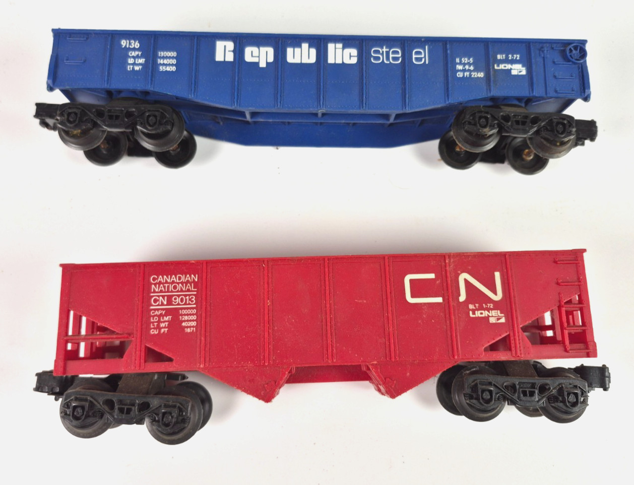 Lionel Set Locomotive 8302 Southern Express, Rattle Tender, 9013, 9136, X9066