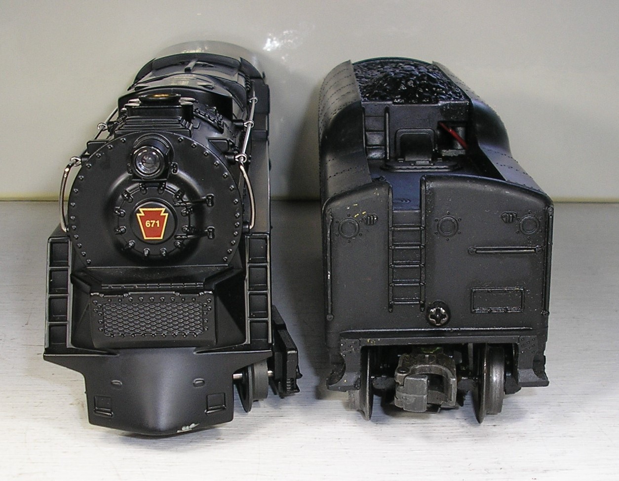 Williams S2-100 S-2 Turbine 6-8-6 w/ Lionel 2046W-50 Tender, Needs Motor, TLC