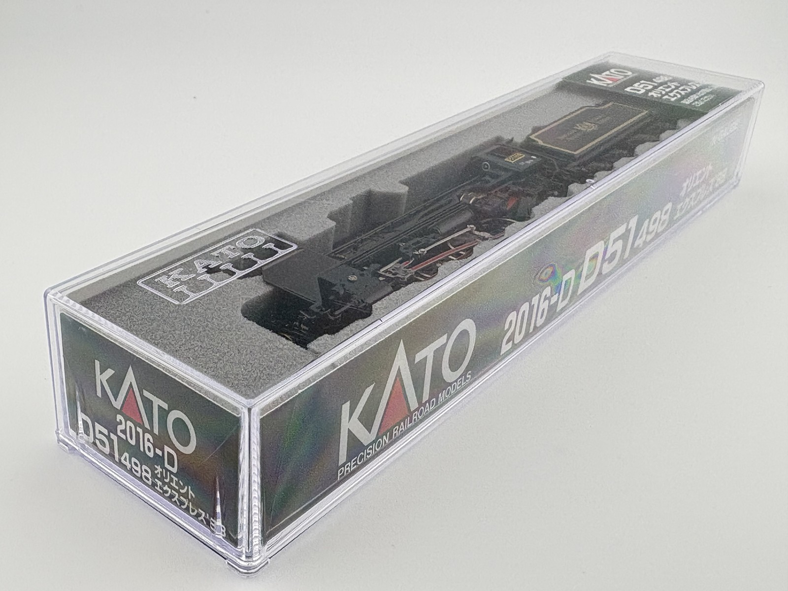 KATO 2016-D D51 498 Orient Express ’88 Steam Locomotive N Scale