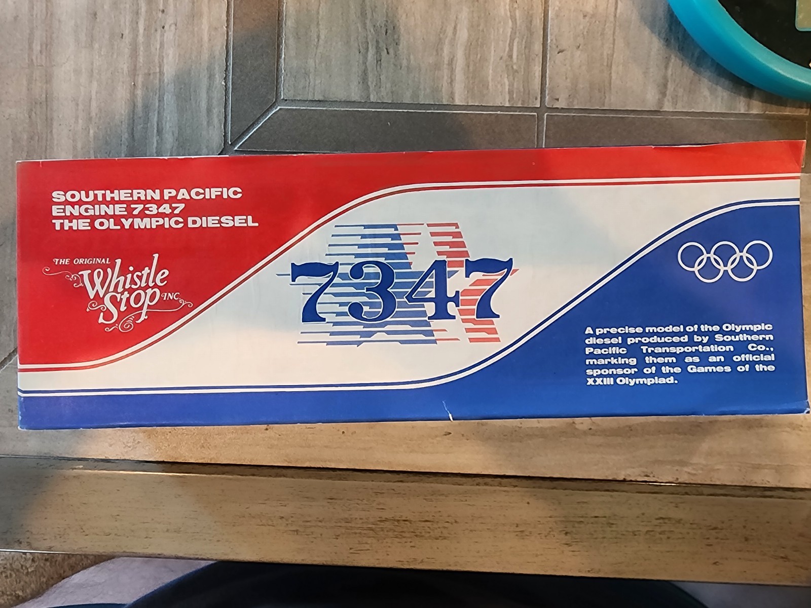 Athearn 4470 HO SP 7347 Southern Pacific 84 Olympics SD40-2 Dummy Locomotive