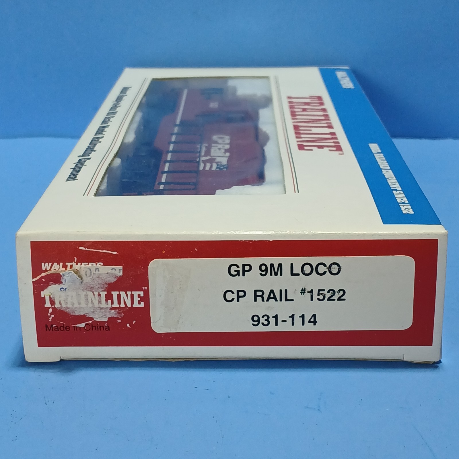 Walthers Trainline HO Scale, Canadian Pacific GP9M Locomotive, #1522, New in Box