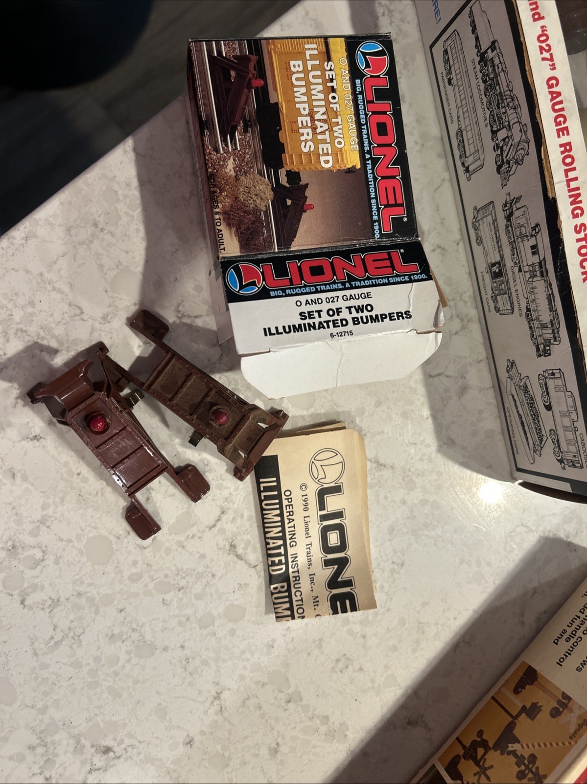 Lionel 27 Gauge NPR Train Set 8 Cars Incl Engine And Tender, See Description