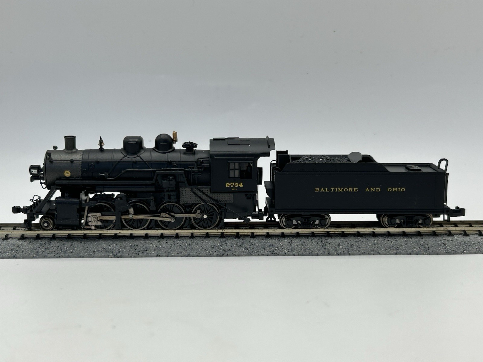 N Bachmann 2-8-0 Consolidation Steam Locomotive Baltimore & Ohio #2784 – (LN)