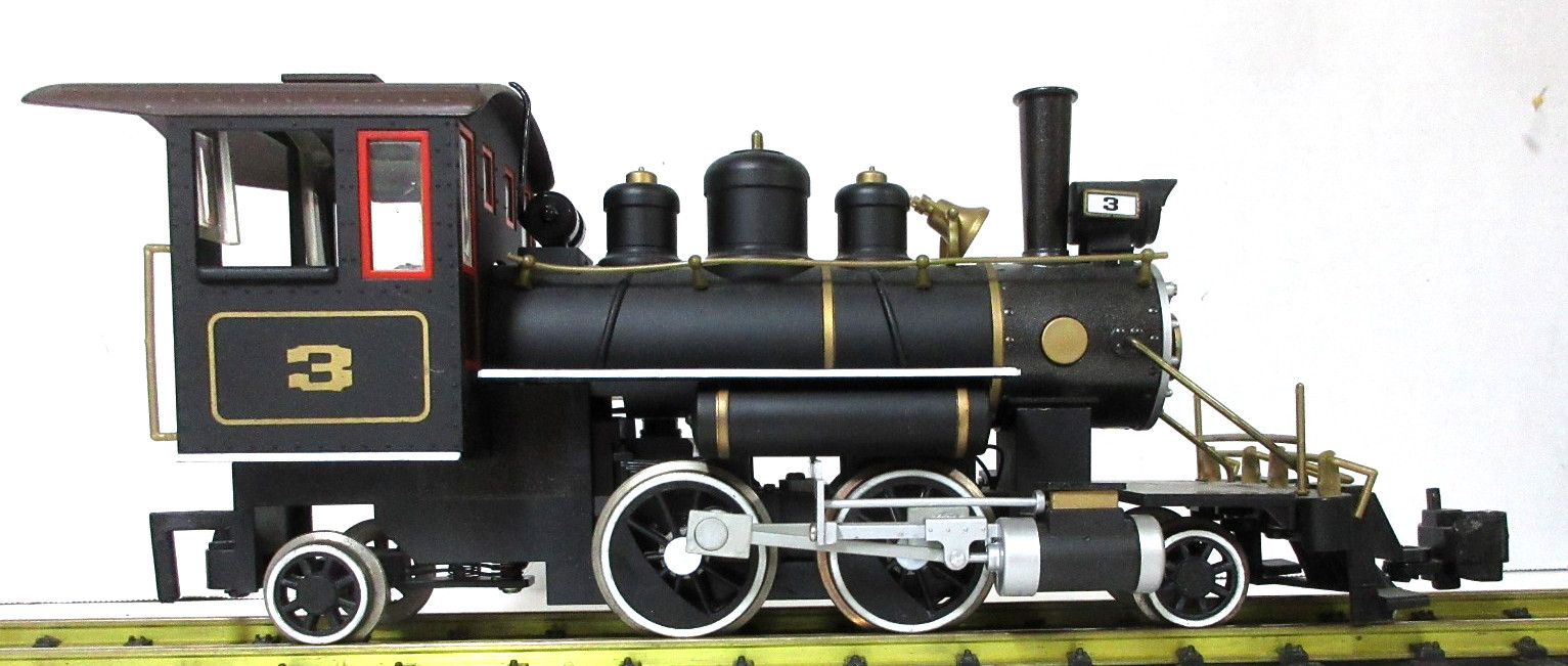 G SCALE BACHMANN 91114 PENNSYLVANIA 2-4-2 STEAM #3 ENGINE no tender
