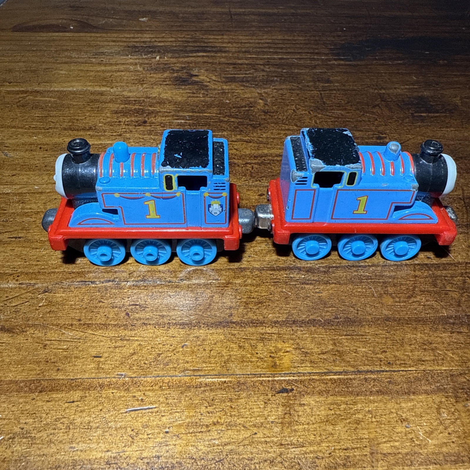 Thomas The Tank Engine Diacast Set Plus Wooden Edward Thomas Clarabel