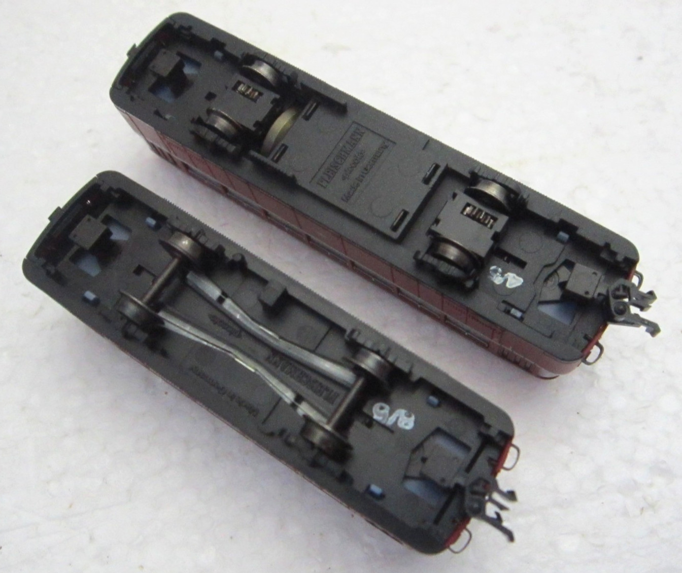 FLEISCHMANN 7400 7401K N DB VT95 DIESEL RAIL BUS & PASSENGER CAR SET OVP TESTED