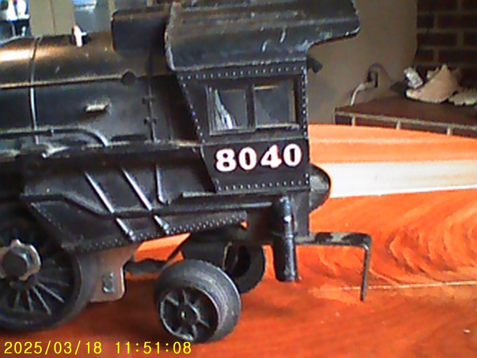 Lionel 8040 Engine. Metal and Plastic.
