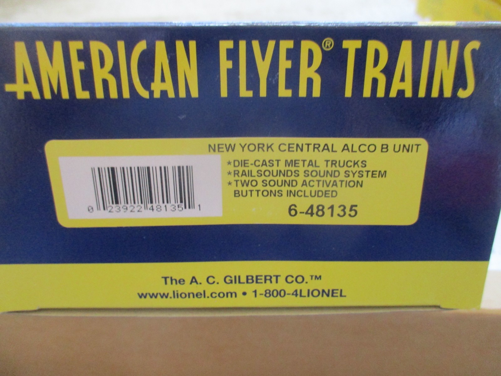 Amer Flyer 5-48135 NYC PB Diesel (12/13/21 #2)
