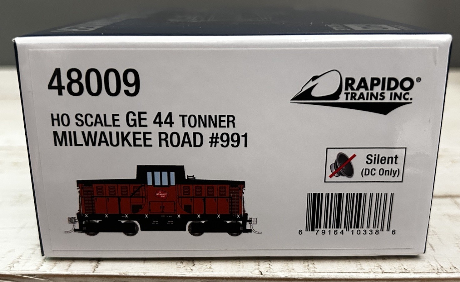 Rapido HO Scale GE 44 Tonner Milwaukee Road #991 DC Only—48009