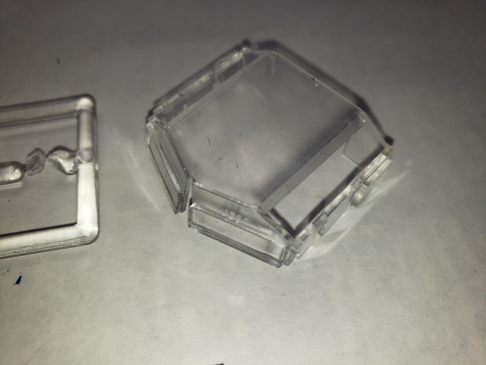 Athearn AC4400 Cab Window Lenses HEADLIGHT ASSEMBLY Number Board BLUE BOX HO