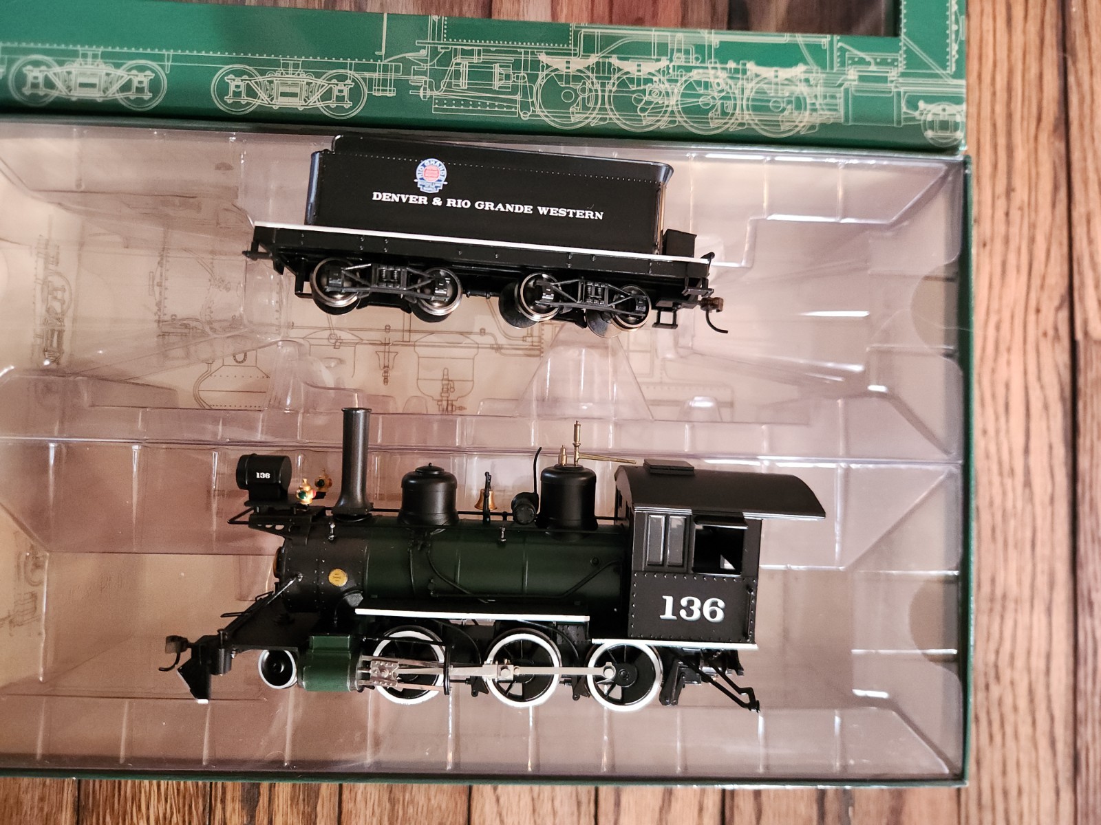 Bachmann Spectrum 25242 On30 Scale 2-6-0 Steam Loco D&RGW Denver & Rio Grande