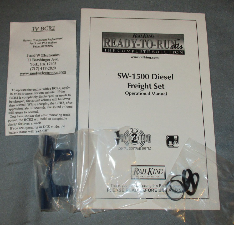 MTH 30-4158-1E Alaska ARR #1552 Dual Mtr SW-1500 w/ PS2-3v O/027 ga. wks/ Lionel