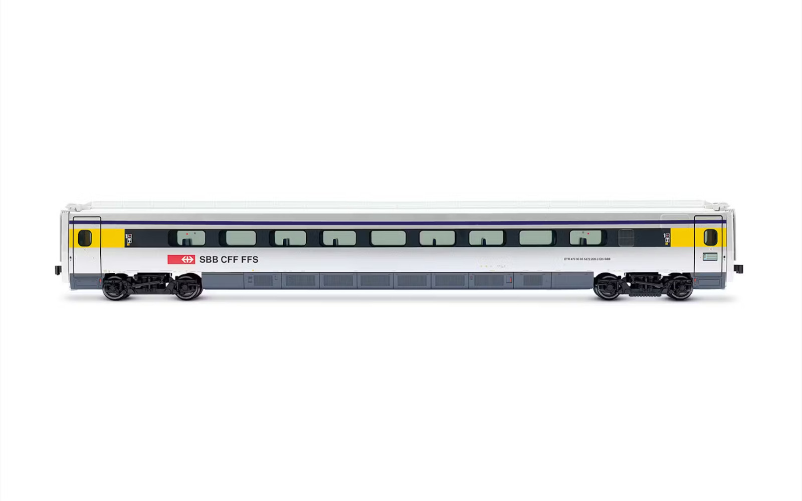 Rivarossi HR2964 ETR 470 SBB Electric Locomotive HO 1:87 DC, Lights, 2022