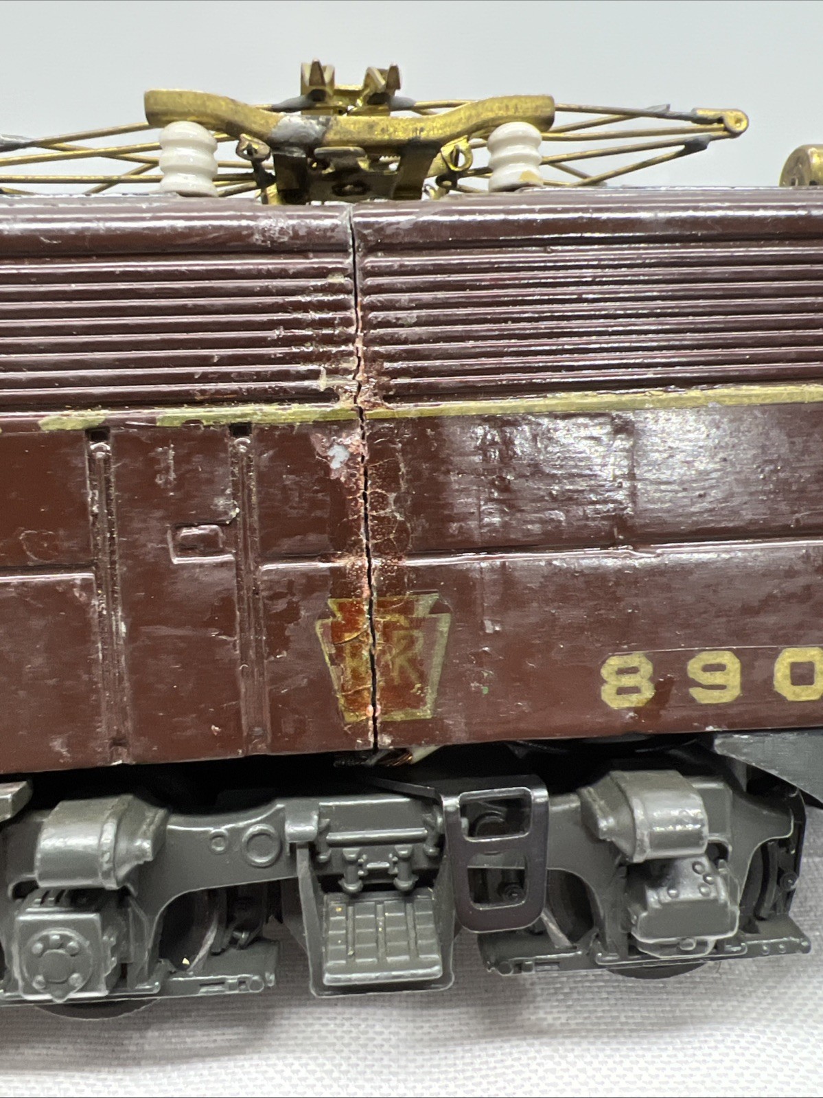 LIONEL CUSTOM MADE 8900 SWITCHER Pennsylvania B Unit Cut Down With Pantograph
