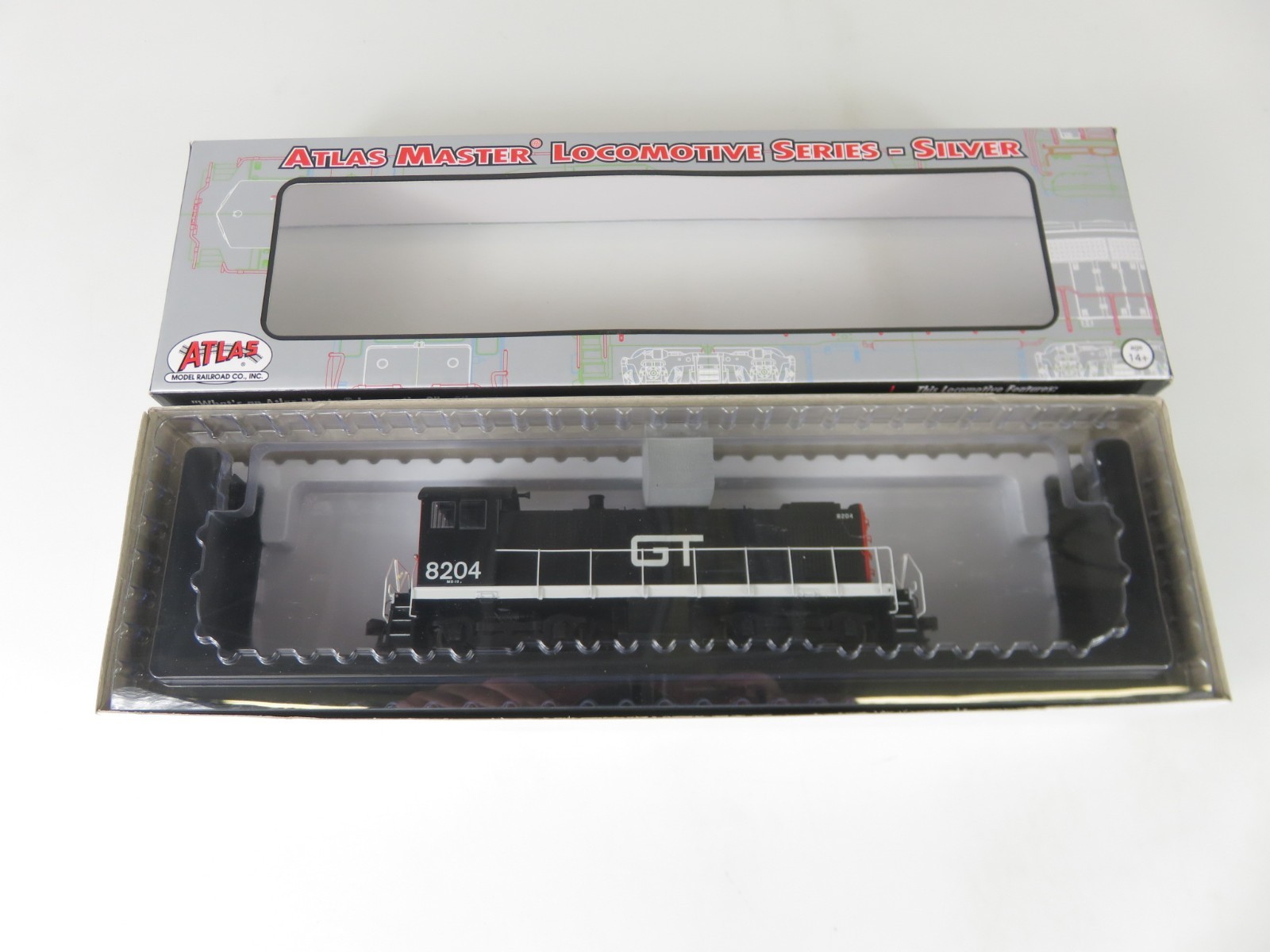 Atlas Silver 10 003 819 HO Scale Grand Trunk Western Alco S-4 Diesel Locomotive