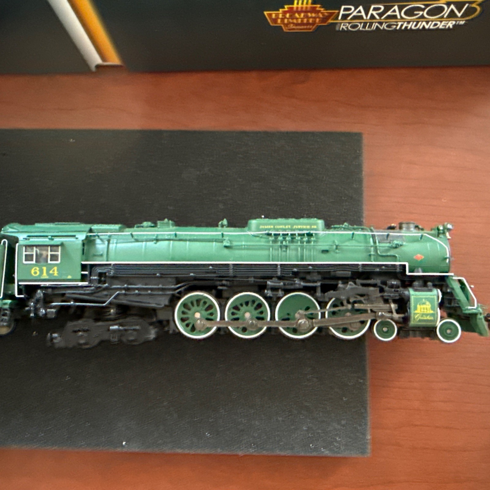 Paragon3 Series Brass Hybrid C&O J3A 4-8-4, #614
