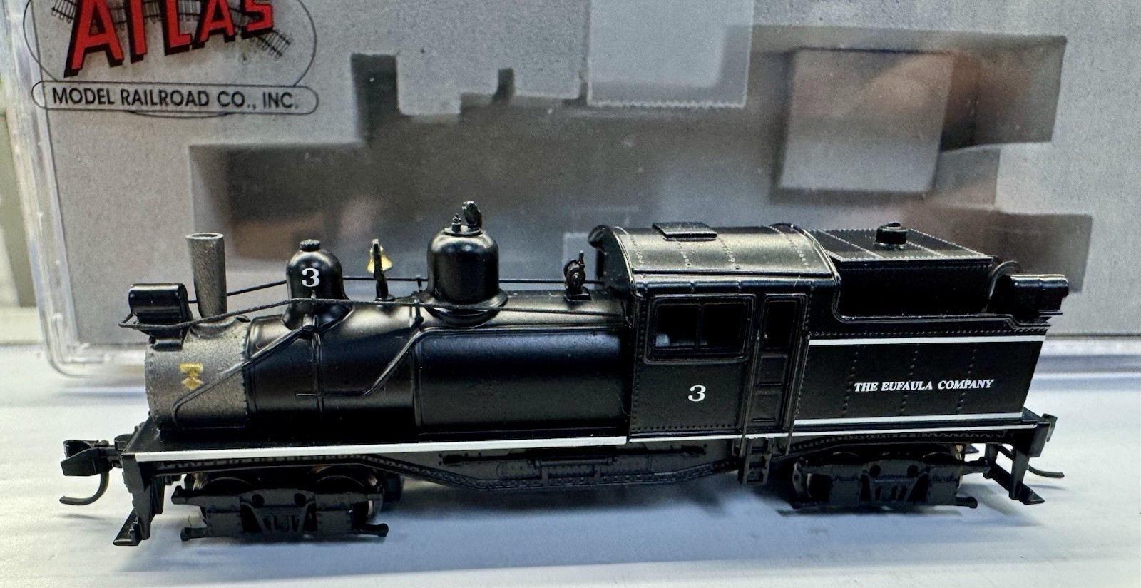 Atlas N Scale #41629 Two Truck Shay Eufaula Company #3 Dc Version