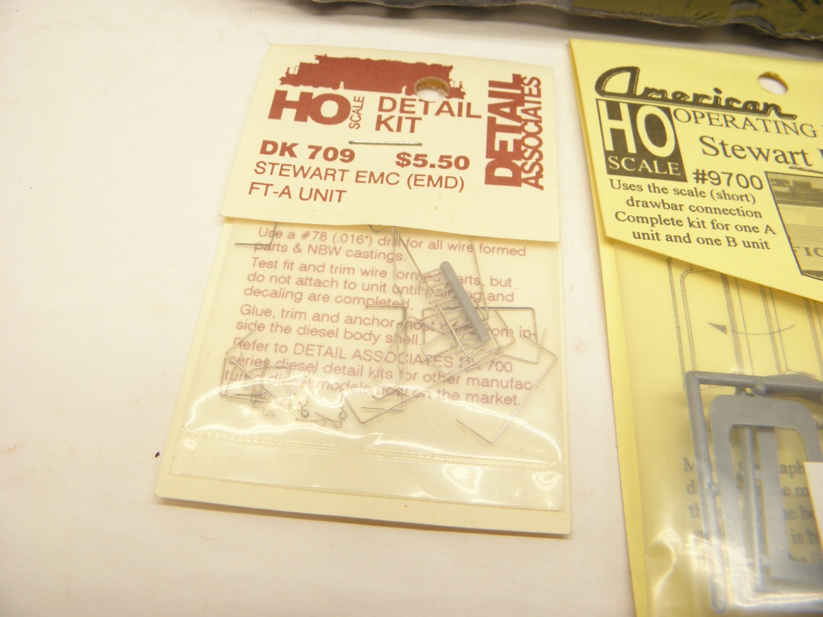 STEWART HOBBIES #5000 FTA LOCOMOTIVE – DCC PLUG – UNDECORATED – HO SCALE