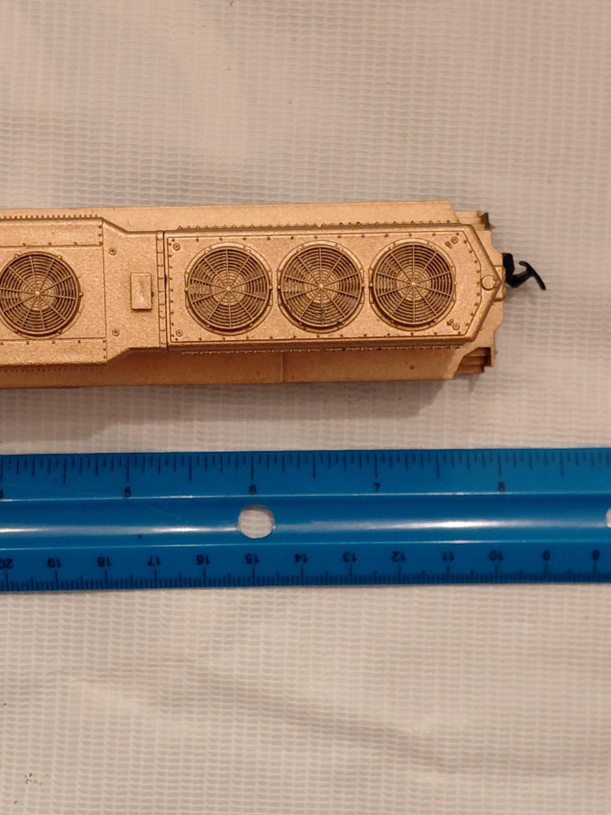 HO Athearn 89761 Chessie B&O GP40-2 GM50 Gold DC Missing Rails Horn Numbers