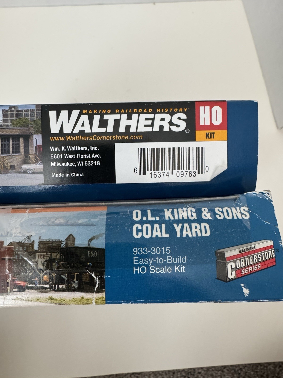 Lot Walthers HO Cornerstone Series O. L. King Sons Coal Yard Industry Office