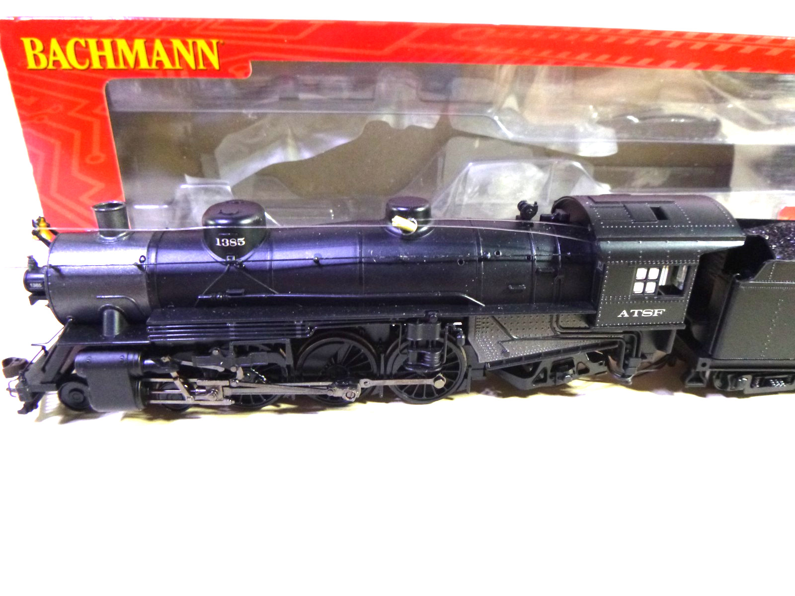 K- HO BACHMANN 4-6-2 SANTA FE LIGHT PACIFIC , DC/DCC SOUND