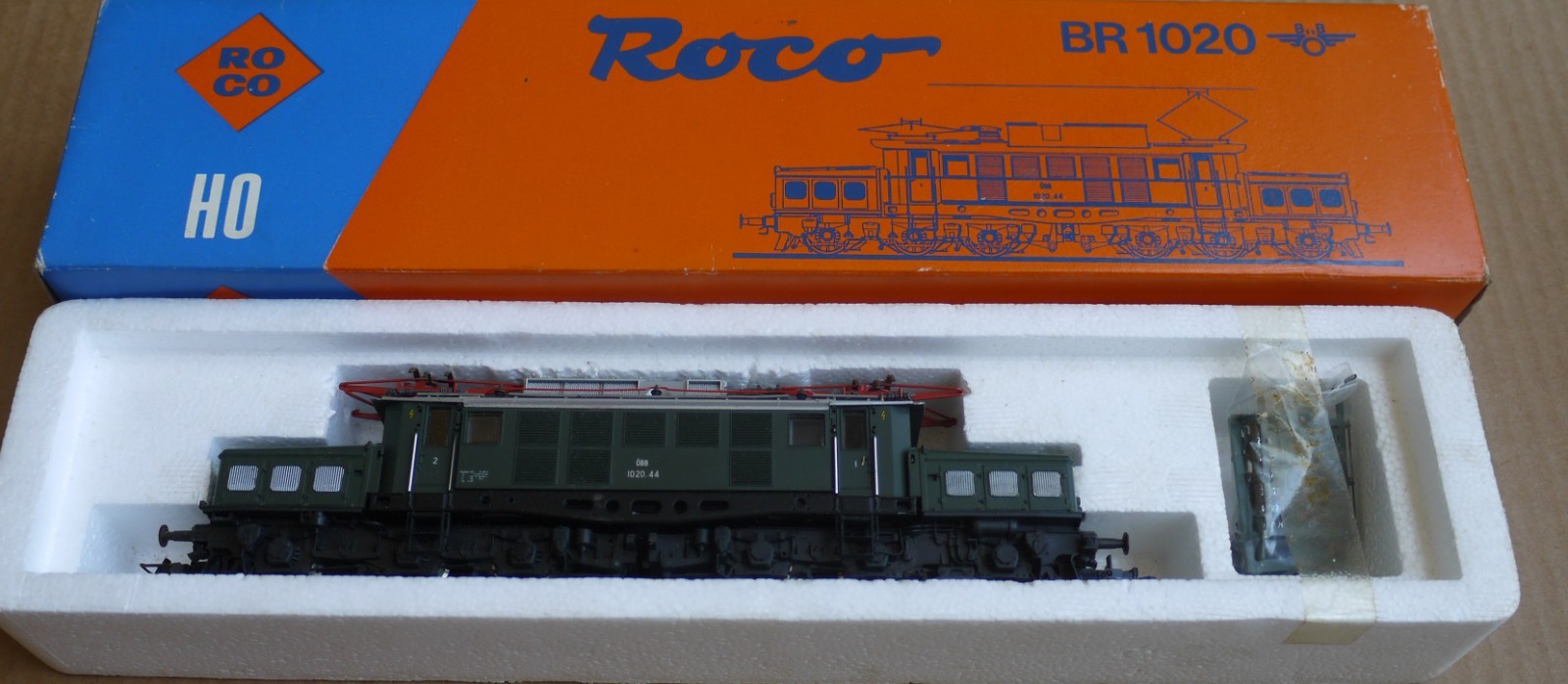 Roco 04169A E-Lok BR 1020 44 ÖBB 1020 H0 NEW w/instructions parts Kit and Box